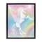 Stupell Industries Pastel Glitz Unicorn Framed Floater Canvas Wall Art Design by Reinders